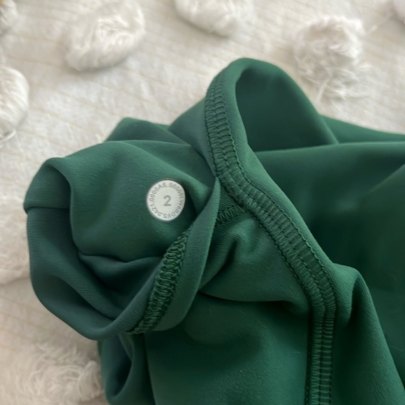 Lululemon Invigorate High-Rise Crop 23" | Size 2 | Everglade Green - Picture 6 of 6
